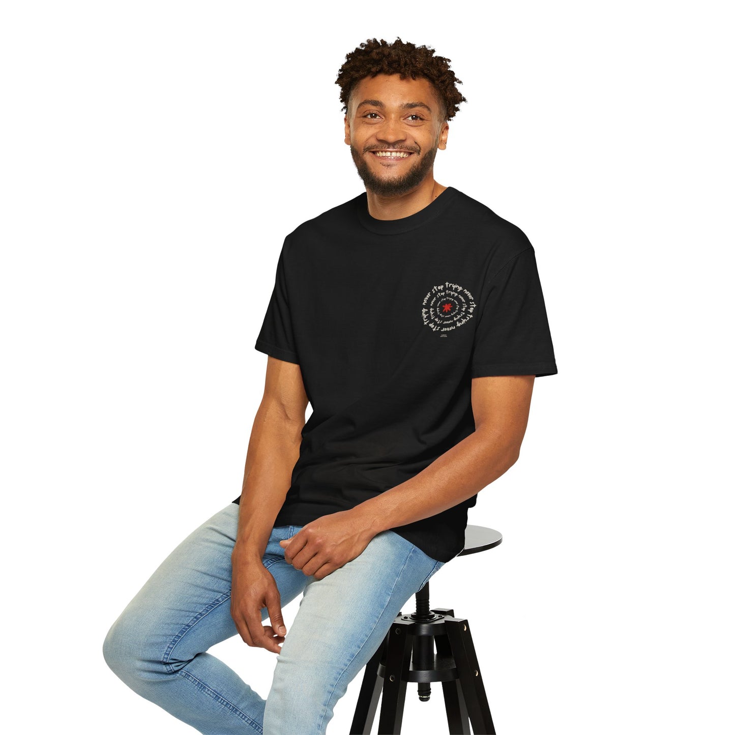Never Stop Trying Beautiful Designed Tee